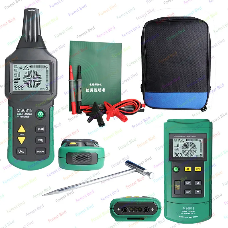 

Ms6818 Wire and Cable Open Circuit Short Circuit Diagnosis Equipment Multiple Purpose Cable Detector