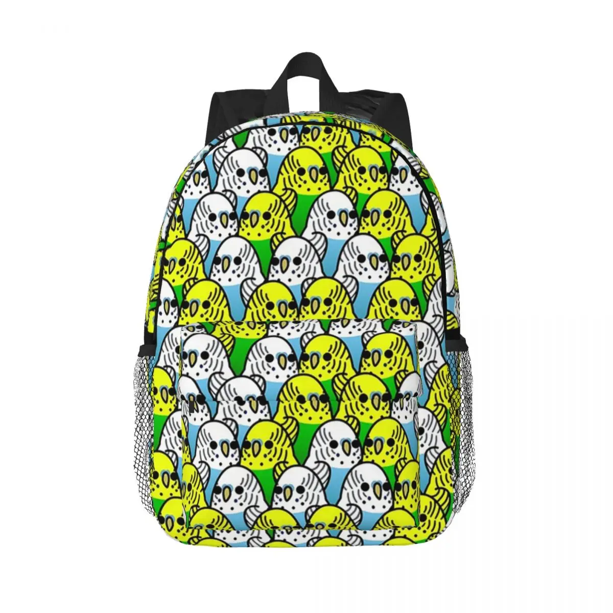 Too Many Birds! - Budgie Squad Backpacks Teenager Bookbag Casual Children School Bag Travel Rucksack Shoulder Bag Large Capacity