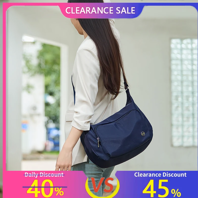 

Fouvor Crossbody Bags Fashion Casual Canvas Lightweight Women's Shoulder Bag Sports Waterproof Travel New Messenger Bag 6105-03