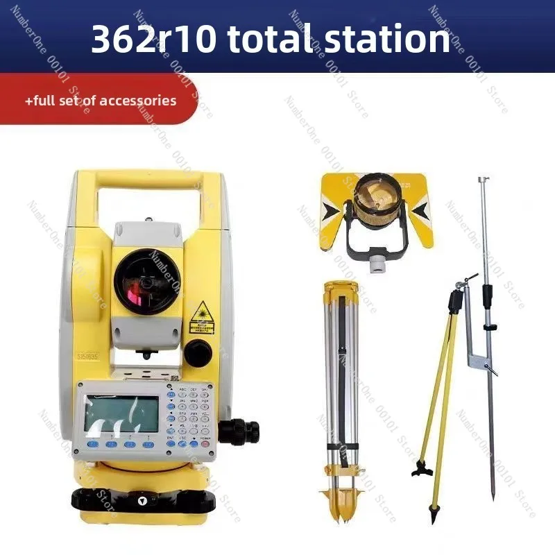 High Precision Single Prism Total Station  N6/NTS-362R10U 2'' Accuracy and 5000 Meters Detection Price