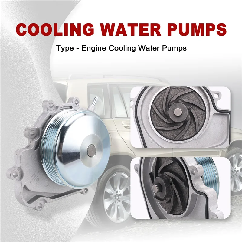 

A33K-Engine Cooling Water Pumps For Benz Cooling Water Pumps 6512001901 6512001101 For Mercedes Benz W221 W204 W212 W166 6512006