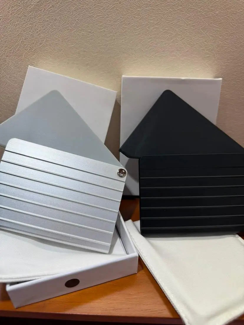 حاملي بطاقات الألومنيوم، حاملي بطاقات العمل، وحقائب البطاقات؛ أنيق، رائع، محمول، للجنسين، وهدية فاخرة راقية #1