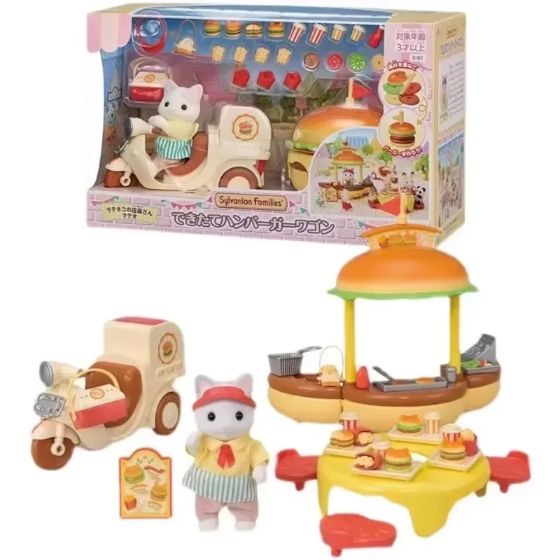 سيلفانيان فاميليز أنيمي فتاة أرقام الطفل سلسلة الشكل مجموعة اثاث بولي كلوريد الفينيل تمثال نموذج دمية جمع الحلي الهدايا اللعب #2