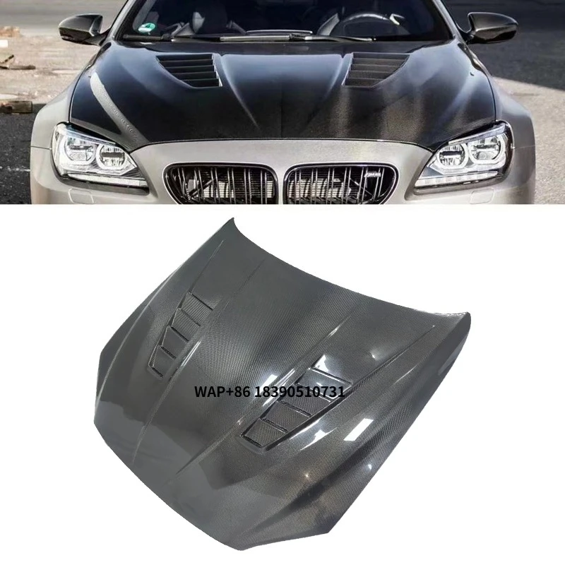 

F06 F12 Carbon Fiber Hood M6 Carbon Fiber Hood for the 6 Series F06 M6