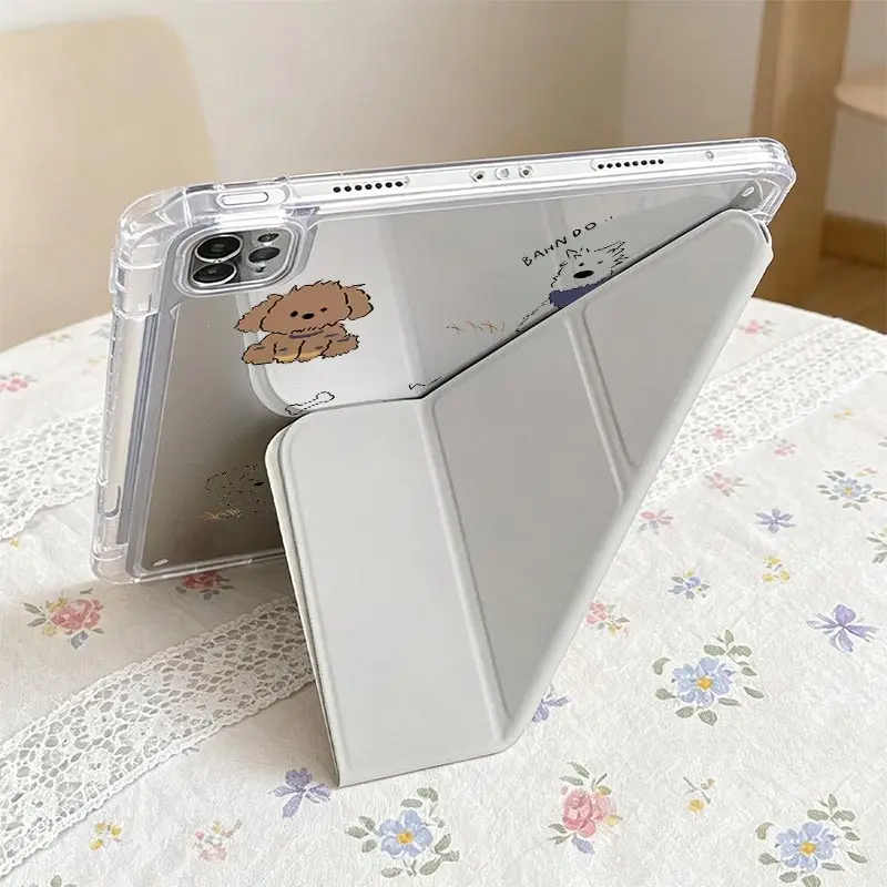 3+Y Multi-Angle Stand Cover For IPad Mini6 8.3 Air3 10.5 Pro11 iPad 10.2 7/8/9 4/5th 10.9 10th iPad A16 2025 11th Air11/13 3