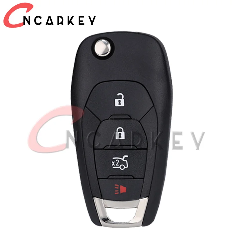 Remote Flip Key Fob Shell Case  2/3/4 Buttons For Chevrolet Cruze Aveo 2014-2018 Replacement Flip Cover Modified