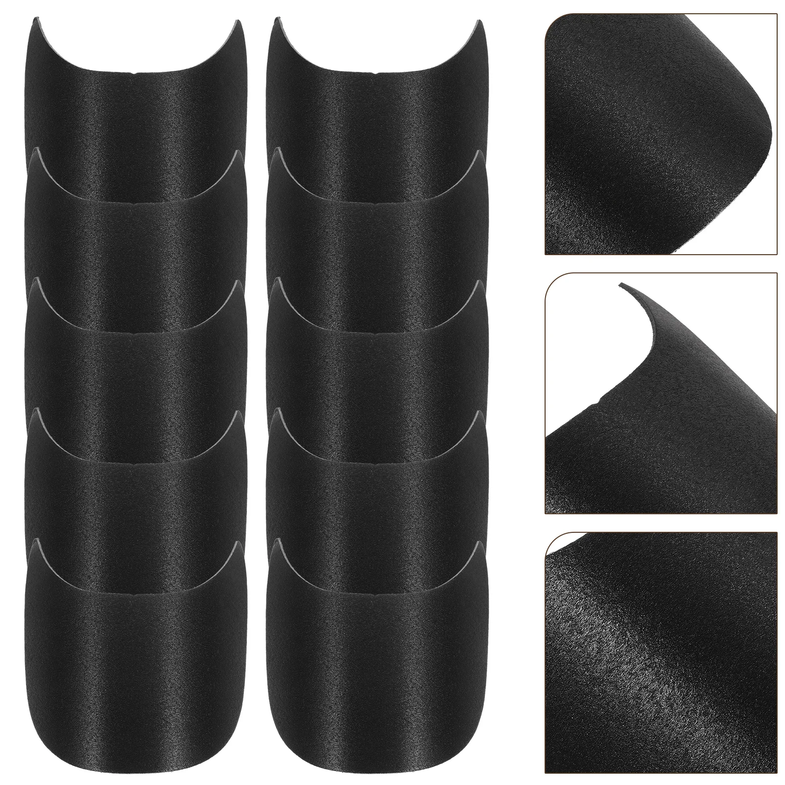 10 Pcs Visor Brim Hat Inserts Plastic Cap for Women Shaper Baseball Accessories Miss