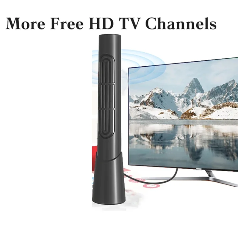 

ABUO-Внутренняя ТВ-антенна с усилителем 46-862M, дальний радиус действия 77, 4K, 1080P, цифровой HD-усилитель сигнала DVBT2, ТВ-приемник ATSC