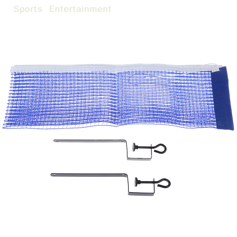 

Portable Table Tennis Net Post Clamp Stand Holder Set Pong Replacement Mesh Set Table tennis net frame