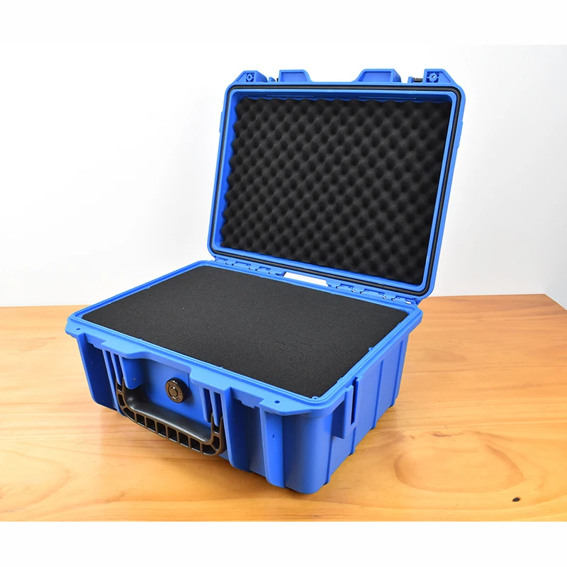 Waterproof Protective Tool Case Toolbox This Is  Only For Robert Williams Blue Color Size 385-310-170 MM With Pre Cut Foam