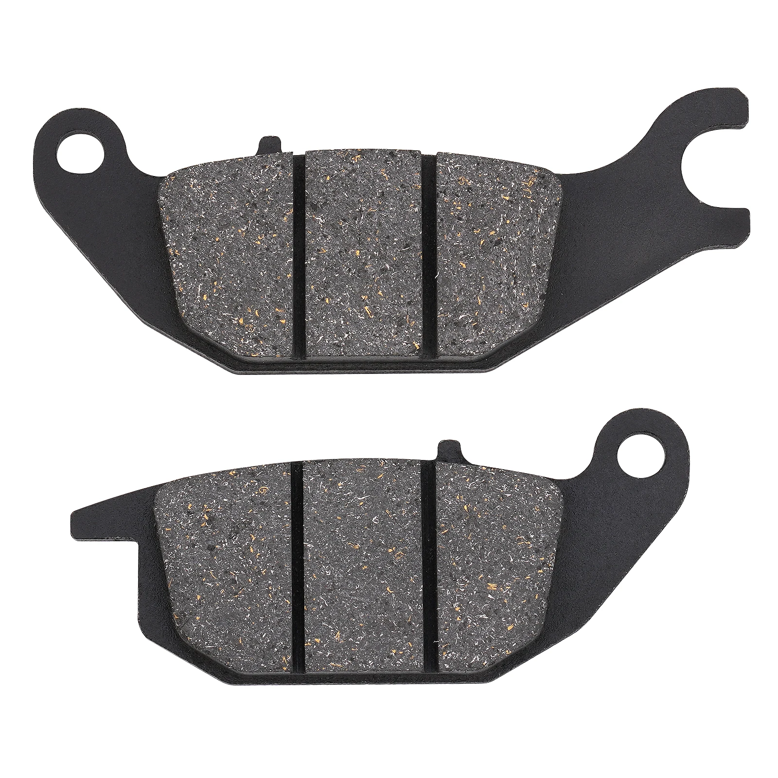 Motorcycle Rear Brake Pads For AJS Regal Raptor CR3-125 For Karizma ZMR230 For HONDA CBR125 R4/R5/RS5/RW5-RW9/RWA (6 Bolt Front