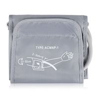 Monitor 22 32cm Arm Band Cotton Sphygmomanometer Strap Home Use Adjustable Foldable Health Monitoring