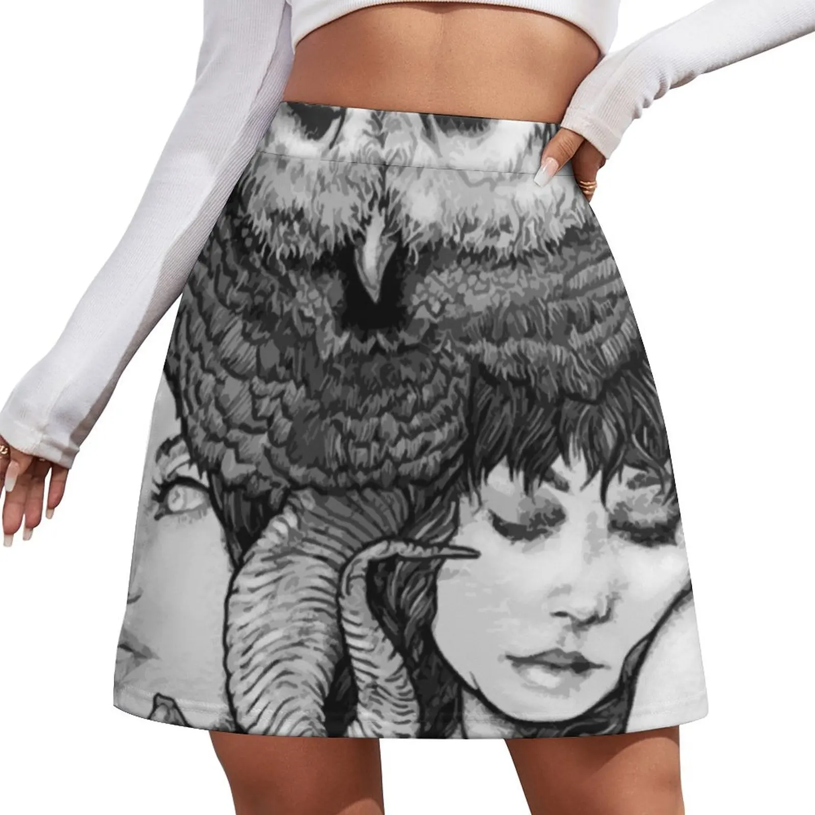 

Music: Kvelertak #1 Mini Skirt midi skirt for women korean style clothes night club outfits