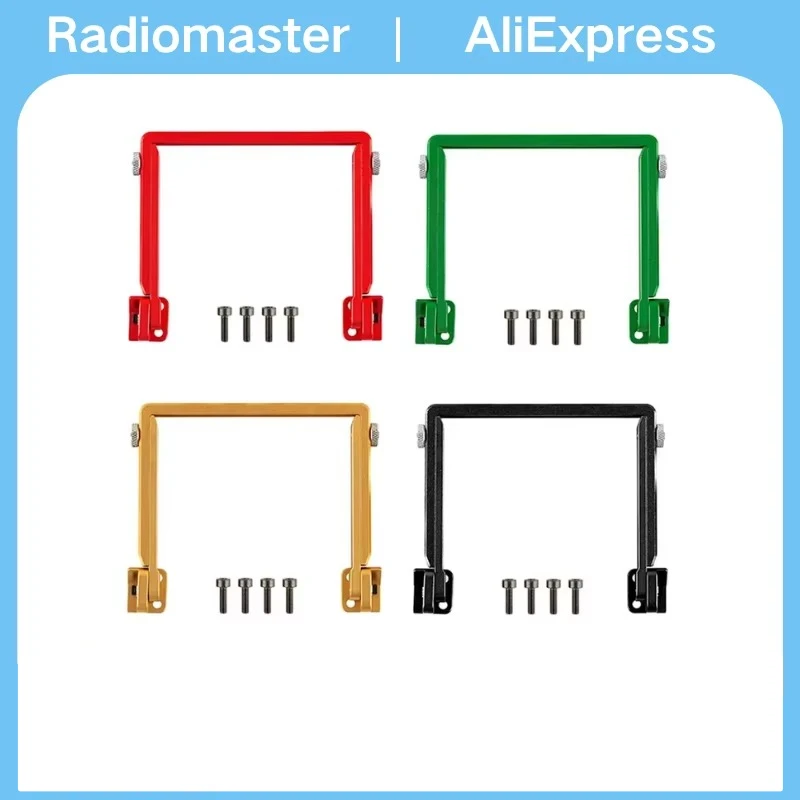 RadioMaster Boxer CNC Metal Folding Stand Adjustable Length 2-in-1 Handle & Bench Stand Precision for RC Radio