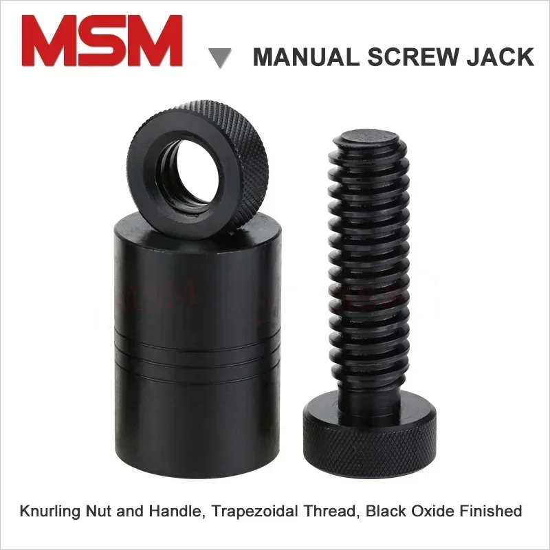 1pcs Cylindrical Screw Jack S70 S100 S150 Mold Height Hoist Adjusting CNC Milling Injection Machine Cushion Block Manual Adapter