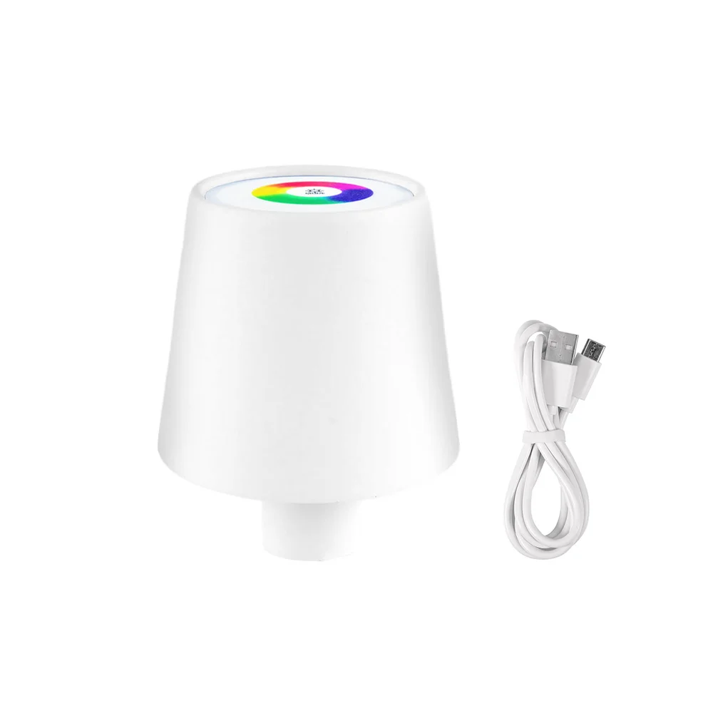 Luce a LED per bottiglia di vino, dimmerabile in 3 colori, lampada da tavolo wireless, lampada da tavolo ricaricabile tramite USB da 5200 mAh | Leroy Merlin