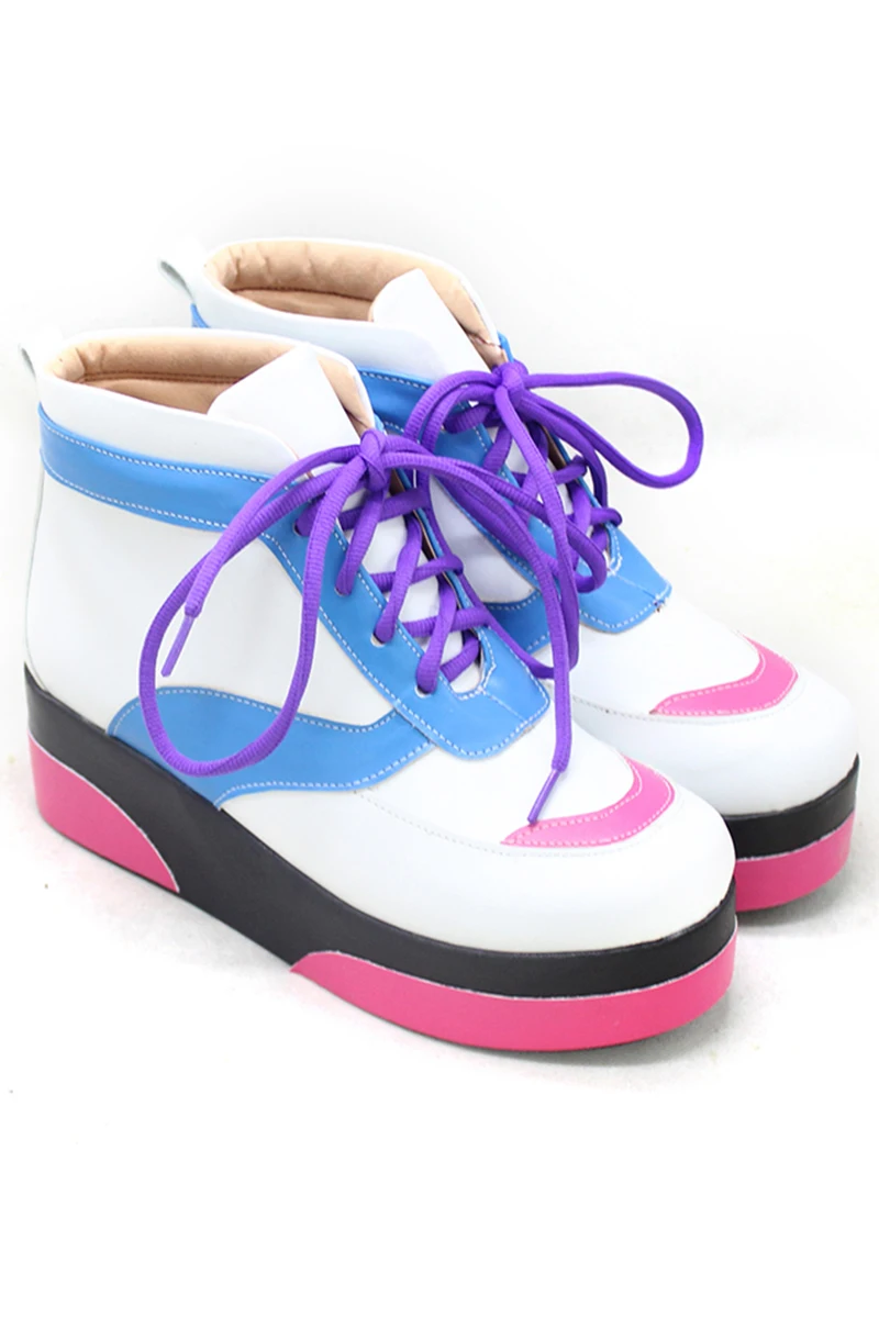 Rem Cosplay Shoes Anime Re:Life in a different world Cosplay Props Halloween Carnival Boots PU Leather Shoes  Custom Made