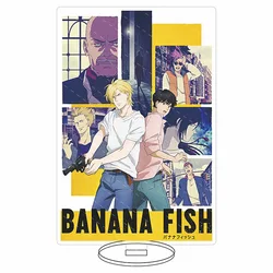 Hot Cartoon BANANAFISH Acrylic Stand Model Plate Anime Serie BANANA FISH Standing Figure Decoration for Men Women Desk Decor