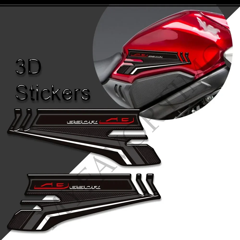 Cocok untuk Honda CB650R CB 650R 650 R bantalan tangki pegangan sepeda motor decal Kit minyak bahan bakar Gas pelindung lutut 2018 -2022