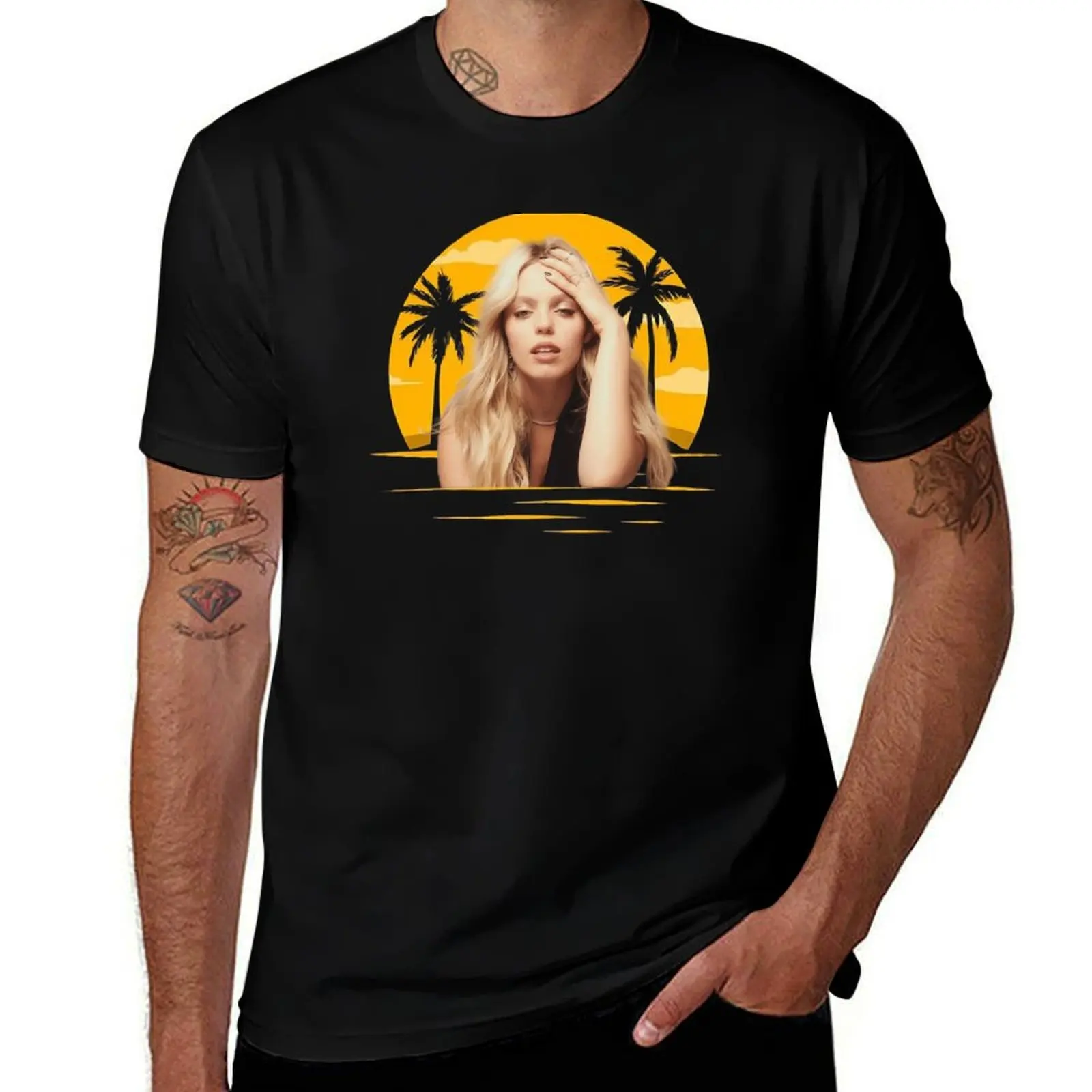 Renee Rapp a Renee Rapp a Renee Rapp T-Shirt Basic Breathable Solid Color T-Shirt