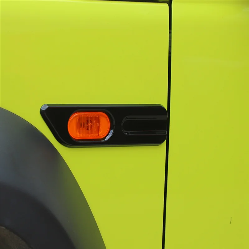 

Strict Car Side Fender Turn Signal Light Lamp Decoration Cover For Suzuki Jimny JB64 JB74 2019-2024 Exterior Accessories