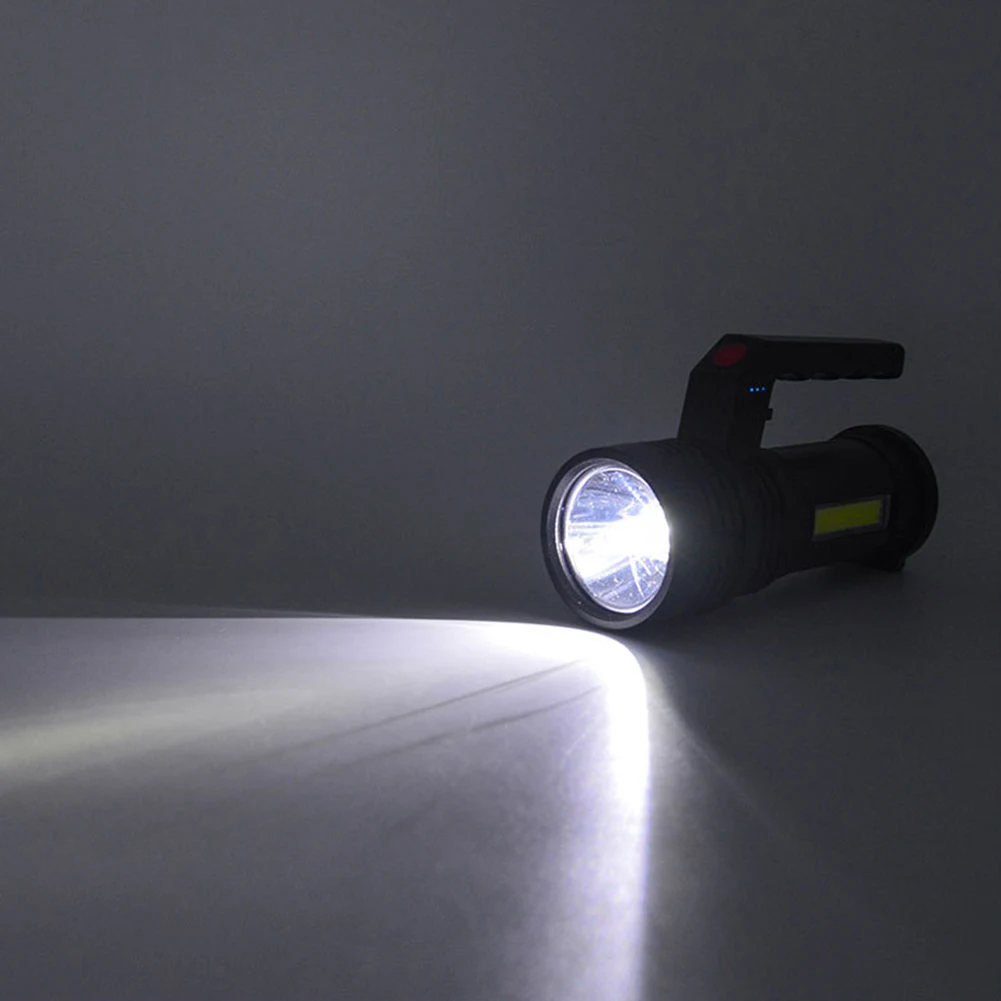 Riding Sailing Fishing Headlight Torch Flashlight Handheld Hunting ABS Camping Rechargeable Spotlight White Light - view 5