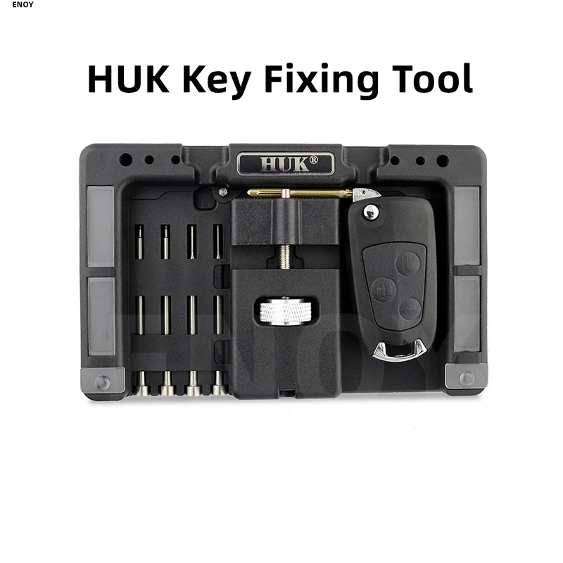 

Original HUK Key Fixing Tool Flip Key Vice Of Flip-key Pin Remover for Locksmith Tool With Four Pins /LOT