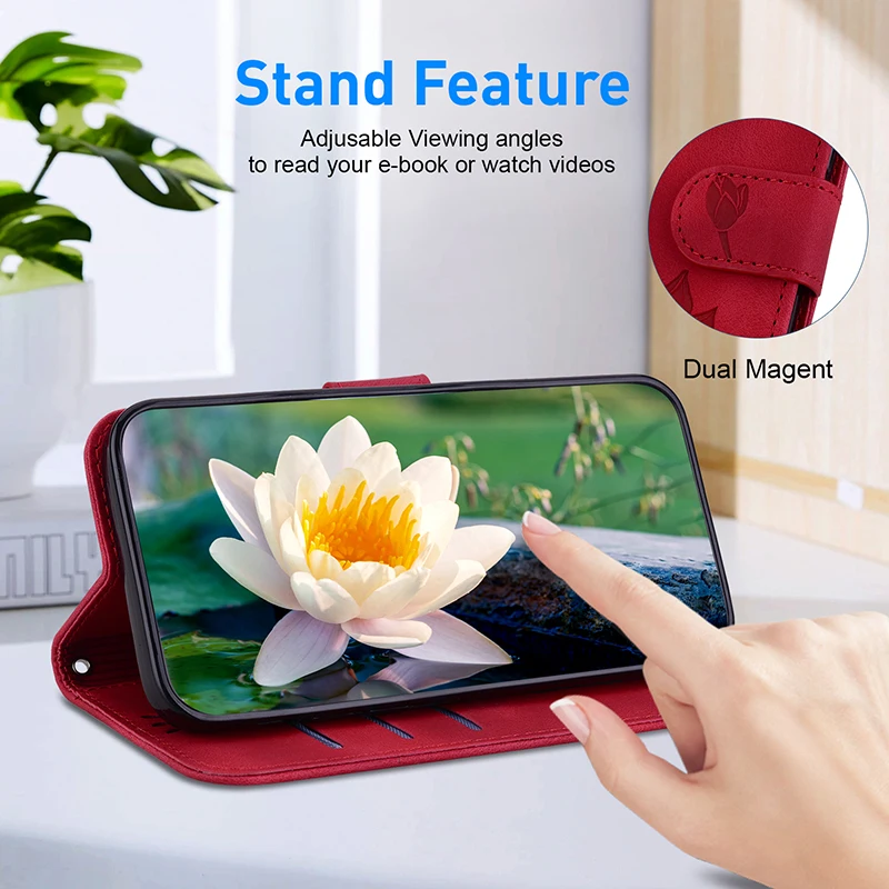 حافظة محفظة قلابة لهاتف Xiaomi Redmi 10A 10C 12C 14C 10 10X 13C 12 13R 13 4G 5G 10 POWER 10 2022 غطاء حماية جلدي #3