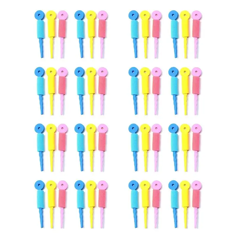 

ABGH-48 PCS Hair Care Foam Rollers Magic Sponge Soft Hair Curler Hair Styling Hair Roll Rollers DIY Tools For Women