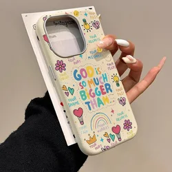 Slogan Design Lichee Pattern Case For Samsung Galaxy S25 S24 S23 S22 S21 Ultra Plus FE A16 A25 A24 A35 A55 A34 A54 A53 A52 Cover