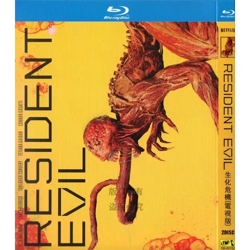 

American Action Sci-Fi Horror TV Series Resident Evil 1080p High Definition BD Blu-ray 2 Disc