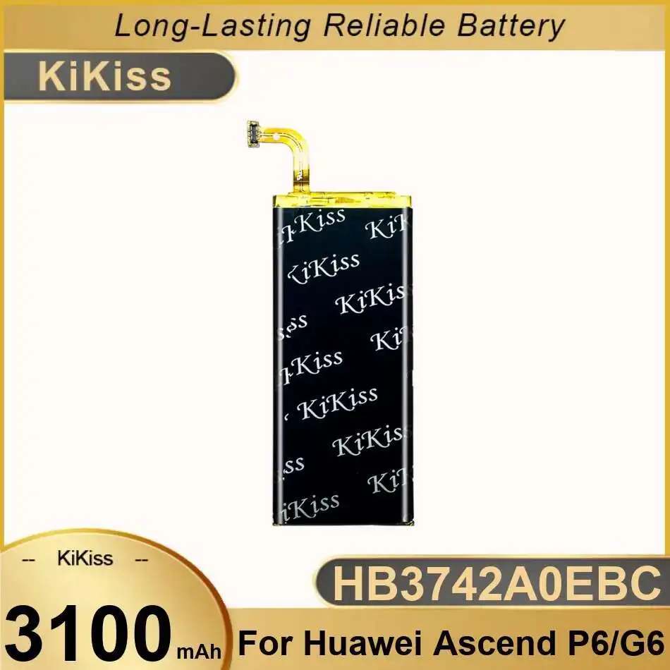 Аккумулятор мобильного телефона HB3742A0EBC 3100 мАч для Huawei Ascend P6 P6-U06 P6-C00 P6-T00 G6 G620 G621 G620s G630