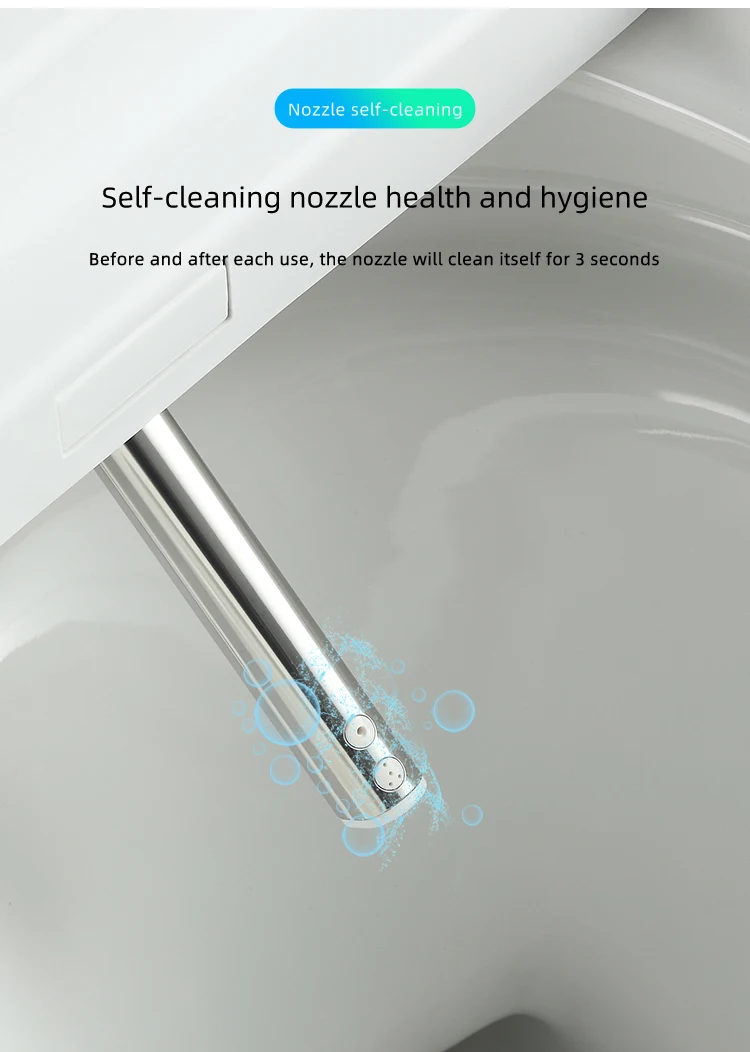 الحمام 220 فولت تجفيف الهواء الدافئ Wc ذكي صوان الاستشعار التلقائي فلاشينغ الكهربائية Tankless مرحاض ذكي