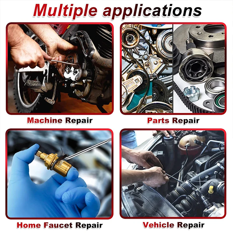 Öl dichtung starter Auto Pick & Hook Werkzeug Grad O-Ring Öl dichtung Dichtung Abzieher Entferner Handwerkzeuge zum Abrufen von Unter leg scheiben teilen – Detail 5