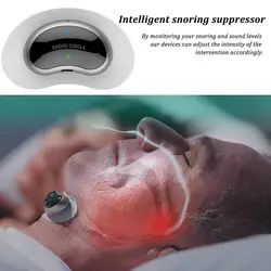 Sleep Prevent Snore Machine Adjustable Electric Machine Snoring Prevention Women Men Real-Time Monitoring Snoring Prevent