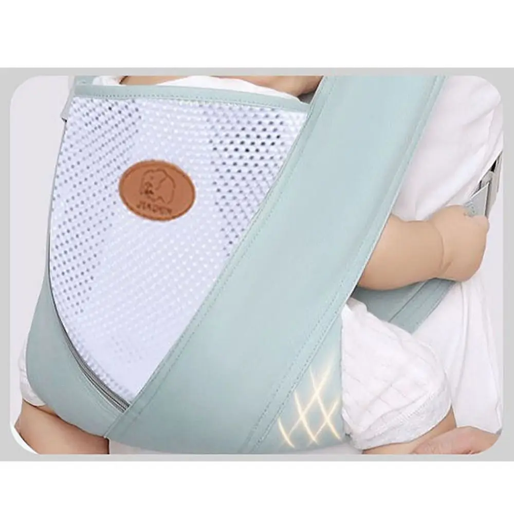 Newborn Front Holding Baby Wrap Carrier Cotton Infant Kangaroo Bag Infant Backpacks Mesh Horizontal Holding Type