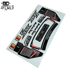Rc Car Sticker Fit 1/5 HPI ROFUN BAHA ROVAN KM BAJA 5SC Car Body Shell Parts