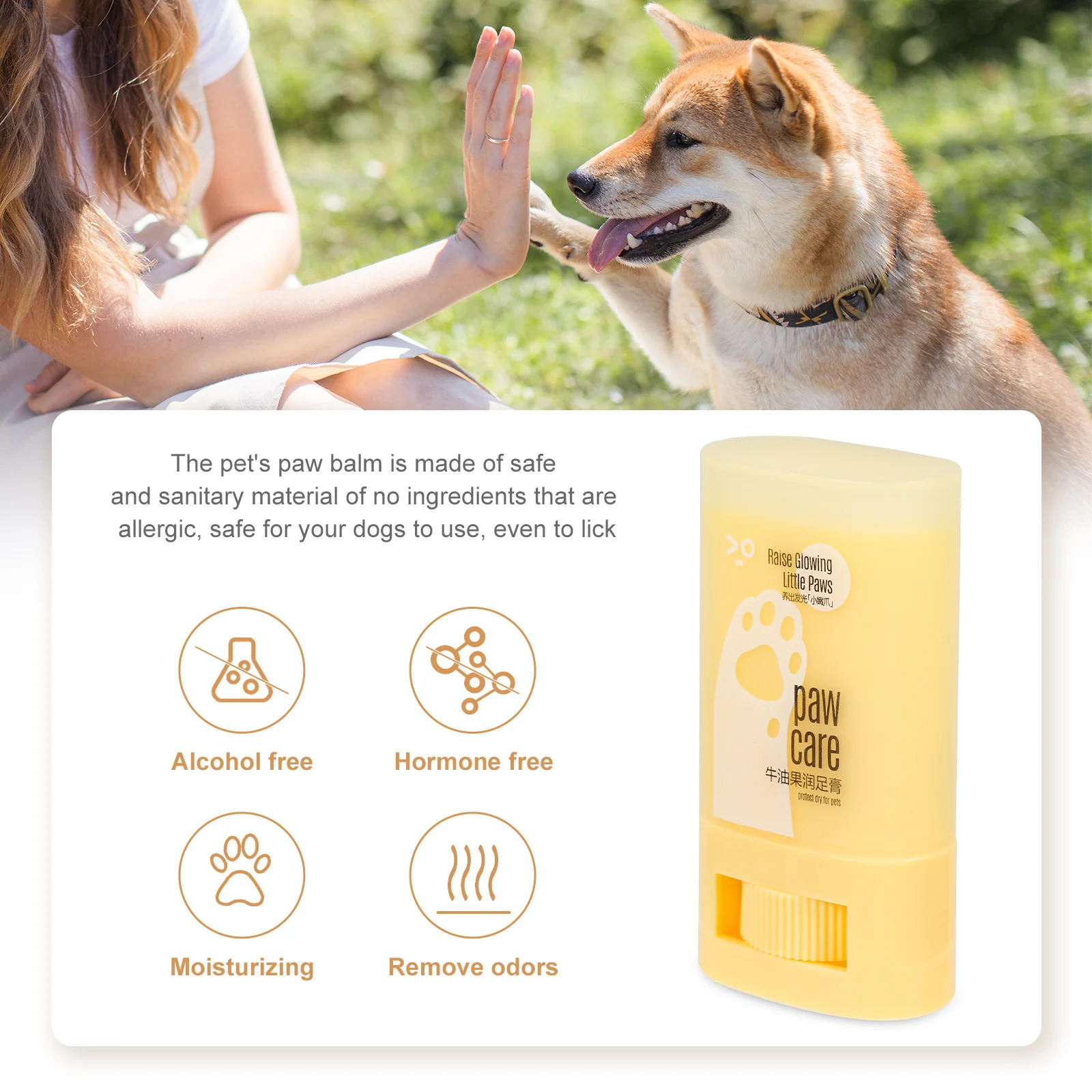 Puppy Paw Balm Cat Foot Moisturizer Portable Dog Paw Cream Pet Dog Paw Balm dogs paw balm balm