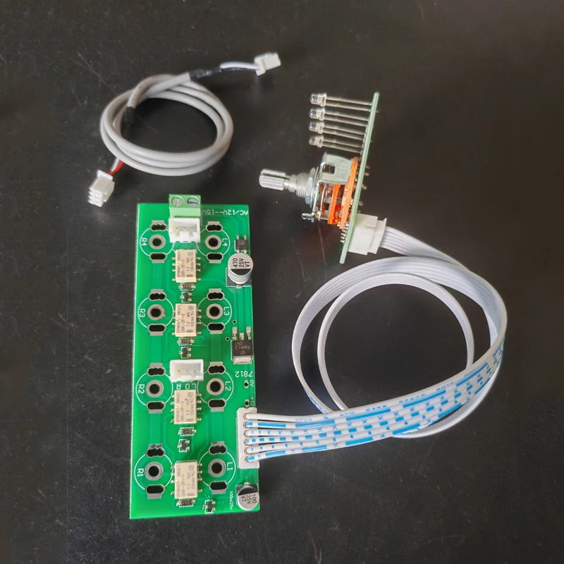 مفتاح اختيار الإشارة الصوتية NVARCHER 4 لوحة اختيار إشارة الإدخال/الإخراج