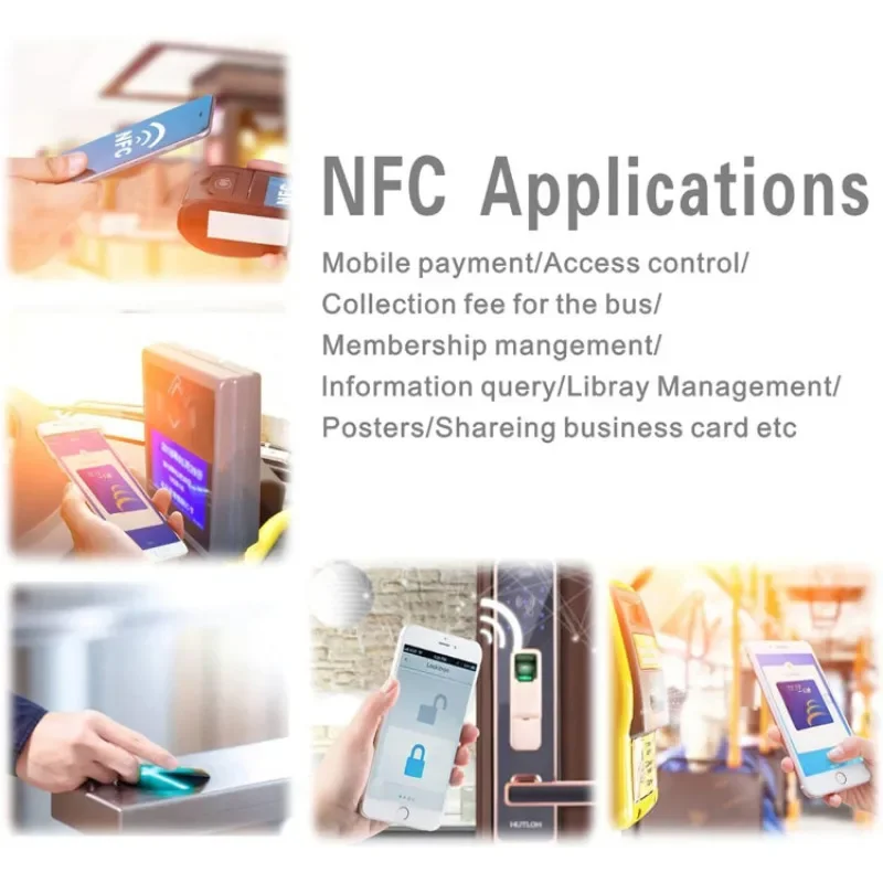 10-100 Pcs 13.56MHz NFC NFC 215 Coin Tag Card Label RFID Ultralight Tags Labels 25 mm Diameter 540 Bytes