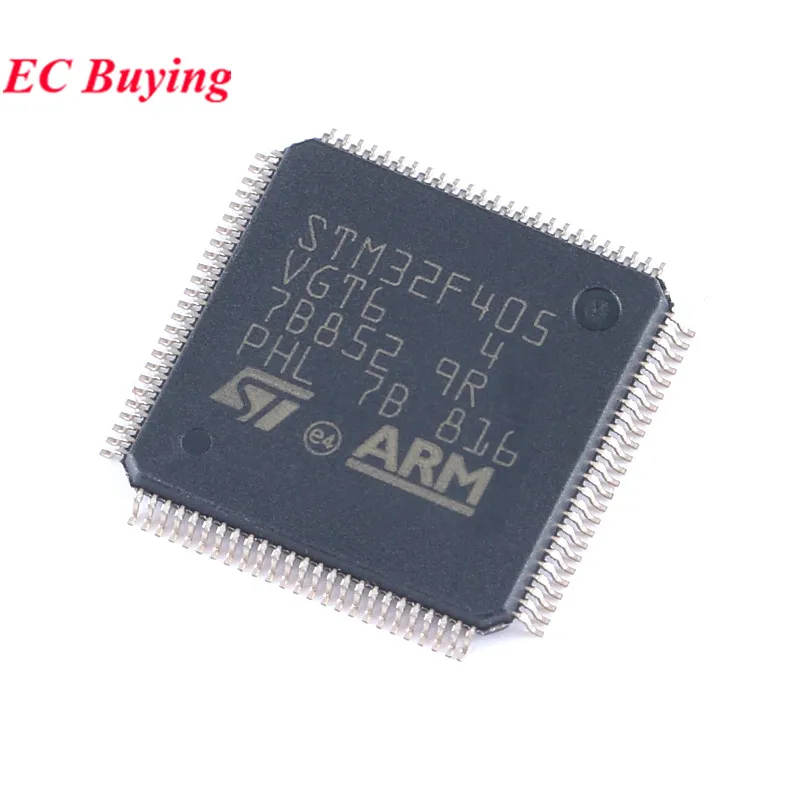 5Pcs/1pc STM32F405VGT6 STM32F405 STM32 F405VGT6 STM32F LQFP-100 ARM Cortex-M4 32-bit Microcontroller MCU Chip IC Controller New