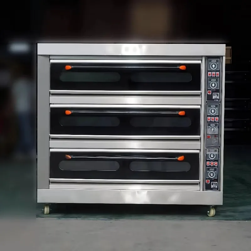Bread Gas Food Machinery Kitchen Equipment Bakery Convection Cooker Baking Machine Oven