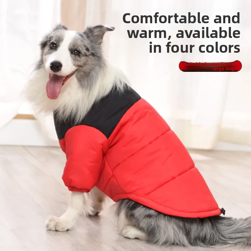 

Осенне-зимняя одежда для домашних животных, теплая одежда-ведро, одежда для собак, ветрозащитная и плотная хлопковая одежда для собак