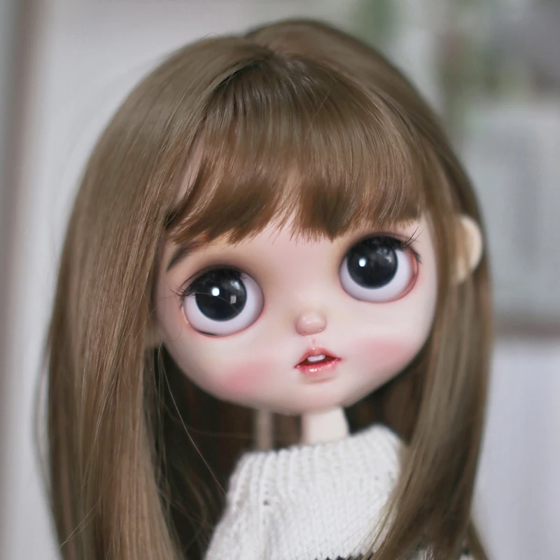 Peluca Blyth, accesorios para muñecas, pelucas para muñecas de juguete, pelo de muñeca Blyth, Material de piezas DIY