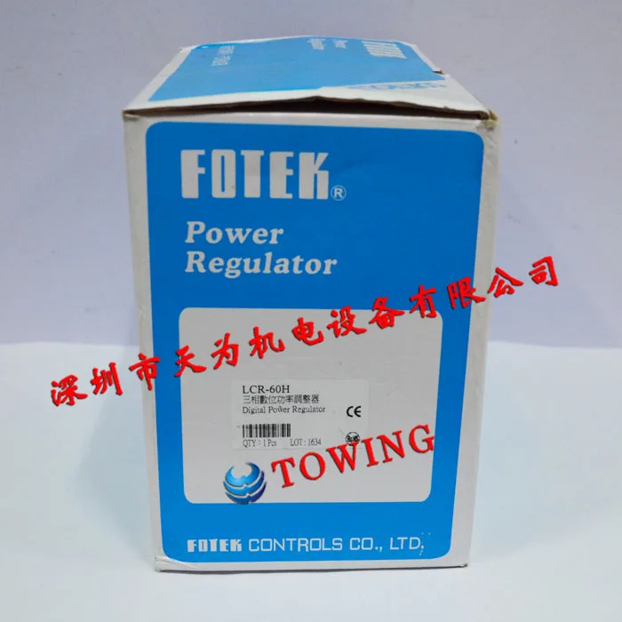 [Genuine - Quality Assurance One Year] Taiwan Yangming FOTEK Power Regulator LCR-60H Genuine Fake One Penalty Ten