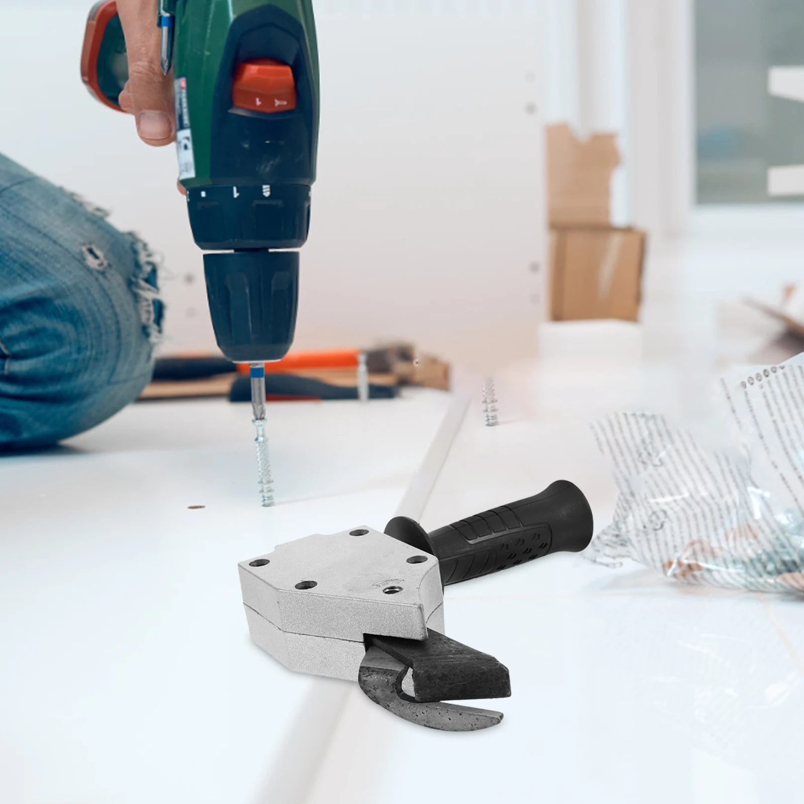 

Electric Shears Plate Quick Metal Drill Attachment Powerful Electric Drill Shears Attachment Metal Cutting
