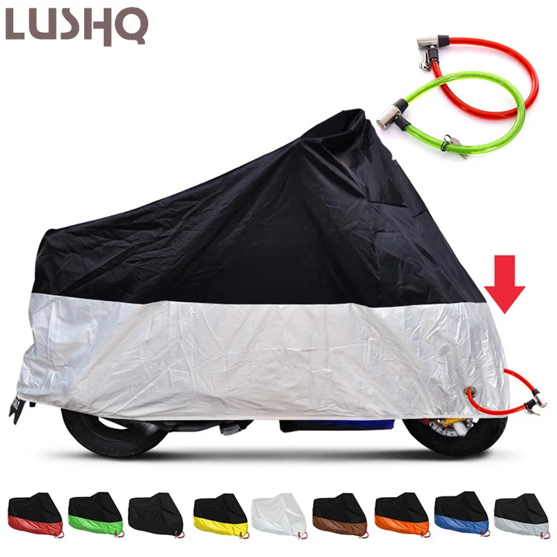 

Motorcycle Cover Moto Motorbike Tarpaulin For HONDA st1300 shadow 1100 hornet 900 msx 125 integra 750 goldwing 1800 hornet 600