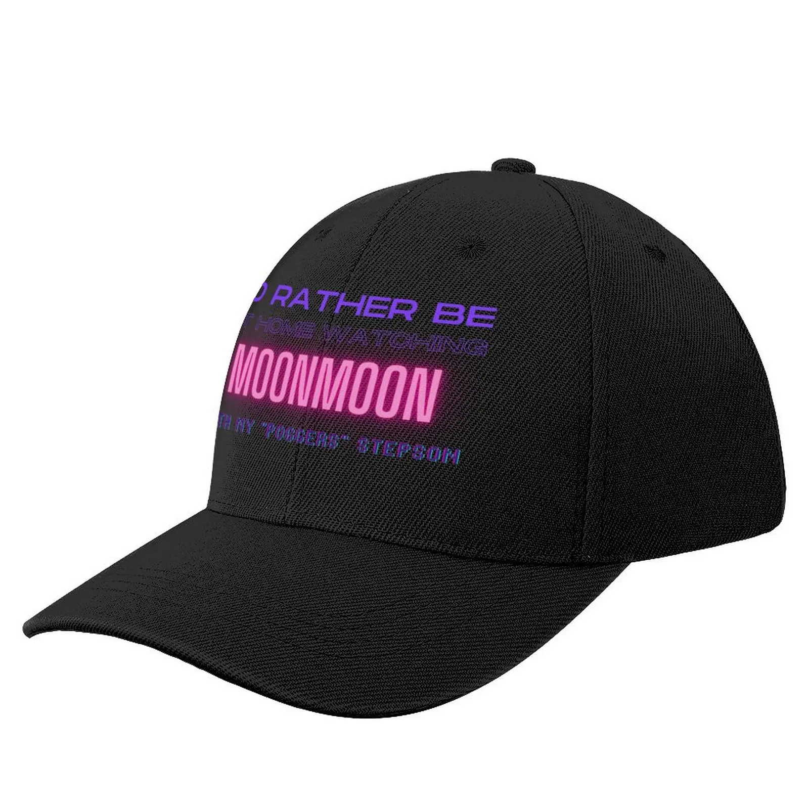 Moonmoon poggers stepson twitch youtube content creator Baseball Cap Hat Man Luxury Luxury Man Hat Hats For Men Women's