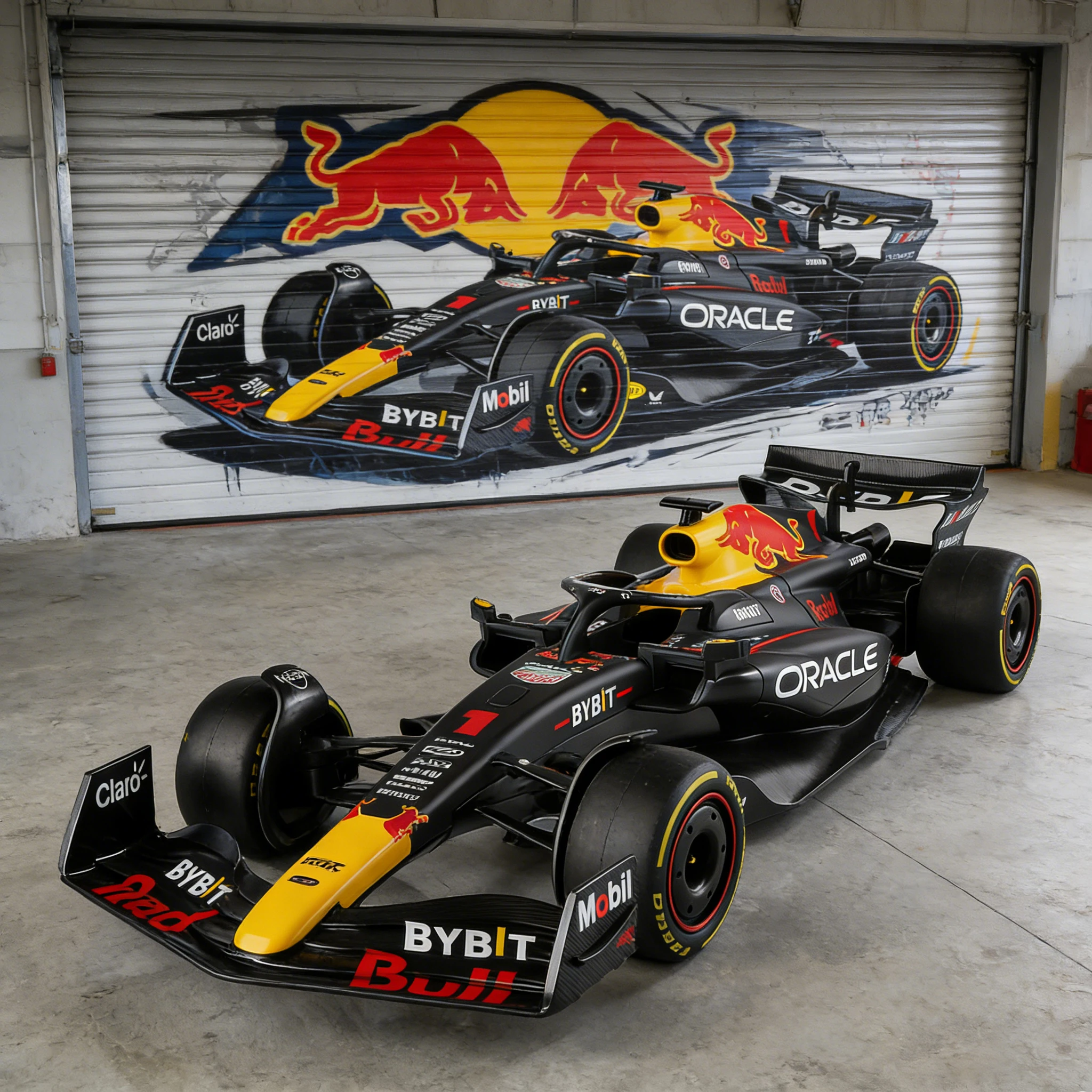 

Официально лицензированная модель гоночного автомобиля Формулы-1 Red Bull RB19 в масштабе 1:18, имитация металлического суперкара из сплава
