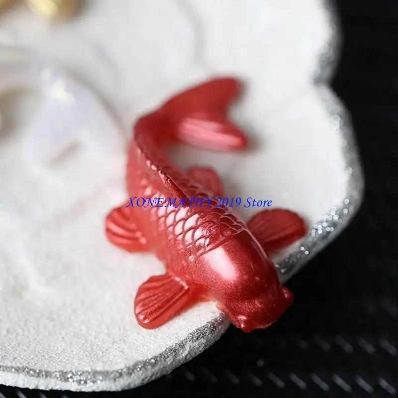 

F42F 3 Pcs Mirror Three-dimensional Ornaments UV Crystal Epoxy Mold Soap Wax Plaster Resin Silicone Mould DIY Home